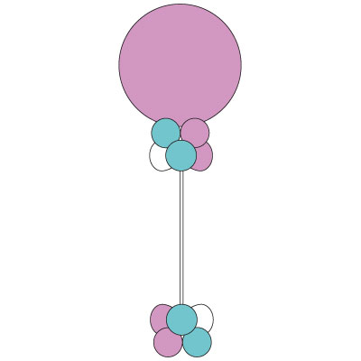 ballonpilaar standaard