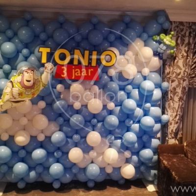 Toy Story verjaardagsdecoratie (okt. 2017)