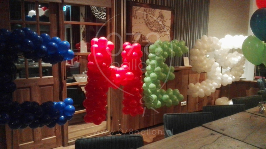 Last minute decoratie kinderfeest (juli 2016)