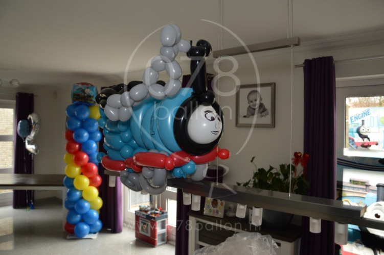Verjaardagsdecoratie Thomas de Trein (mrt. 2015)