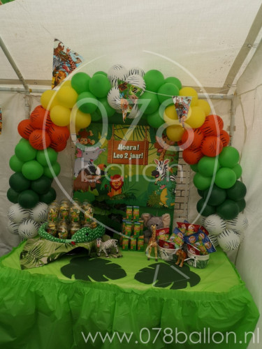 Jungle verjaardagsfeest (mei 2109)