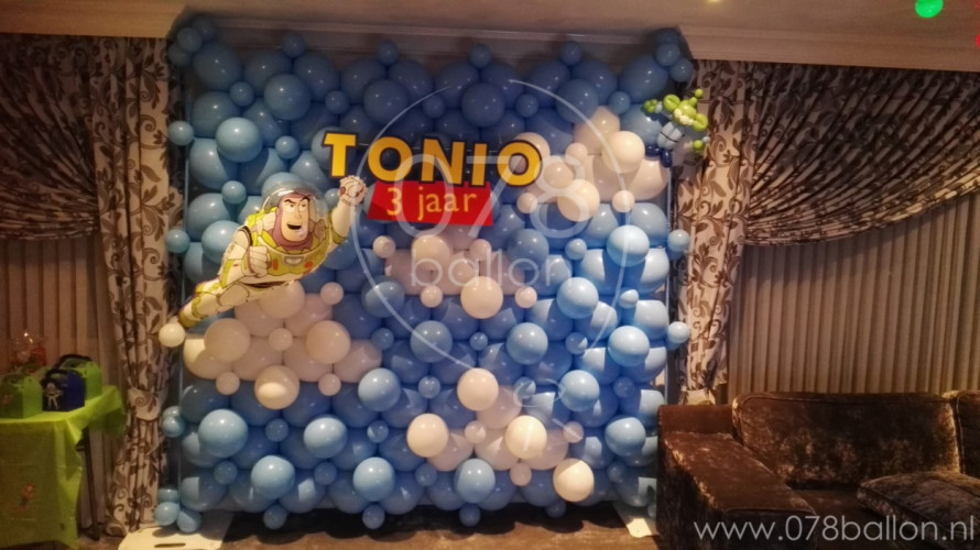 Toy Story verjaardagsdecoratie (okt. 2017)